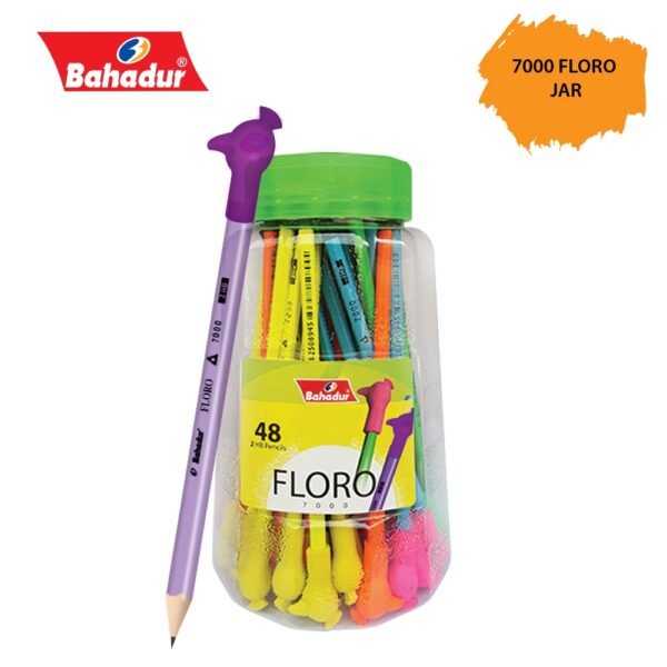 Floro Pencil 48 Pcs Jar